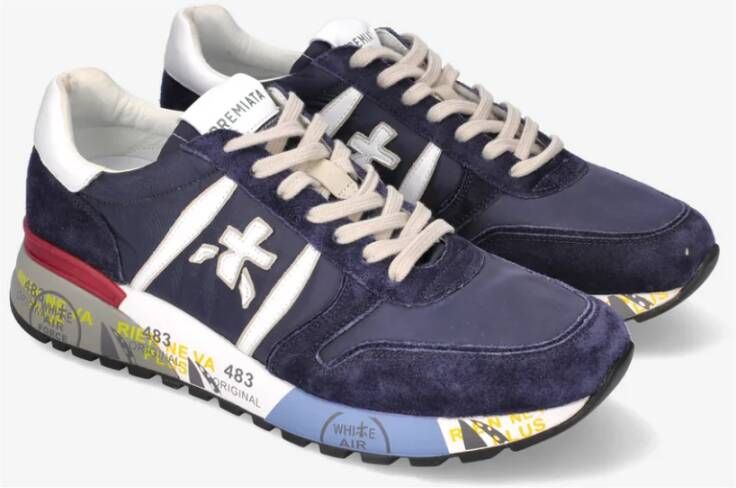 Premiata Sneakers Blauw Heren