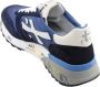 Premiata Blauwe Mick_5692 Sneakers van suède voor heren Blue Heren - Thumbnail 15