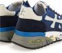 Premiata Blauwe Mick_5692 Sneakers van suède voor heren Blue Heren - Thumbnail 12