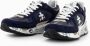 PREMIATA Lage Sneakers Heren Mase Maat: 44 Materiaal: Textiel Kleur: Blauw - Thumbnail 14