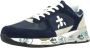 PREMIATA Lage Sneakers Heren Mase Maat: 44 Materiaal: Textiel Kleur: Blauw - Thumbnail 15