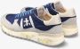 Premiata Blauwe Suède Sneakers Logo Detail Multicolor Heren - Thumbnail 20