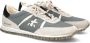 Premiata Grijze Leren en Stoffen Sneakers Multicolor Heren - Thumbnail 4