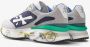 Premiata Grijze Sneakers met Logo en Modelnaam Multicolor Heren - Thumbnail 9