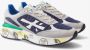 Premiata Grijze Sneakers met Logo en Modelnaam Multicolor Heren - Thumbnail 10