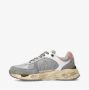 Premiata Vintage 90's Stijl Sneakers Gray Dames - Thumbnail 5