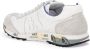 Premiata Heren Sneakers Lucyd 206E van leer en suède White Heren - Thumbnail 9