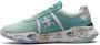 Premiata Stijlvolle groene leren sneakers met ritssluiting en meerdere compartimenten Green Dames - Thumbnail 9