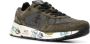 Premiata Groene Sneakers met Leren Voering en Rubberen Zool Green Heren - Thumbnail 12