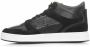 Premiata Basketbal-geïnspireerde Couture Sneakers met Brogue-details Black Heren - Thumbnail 2