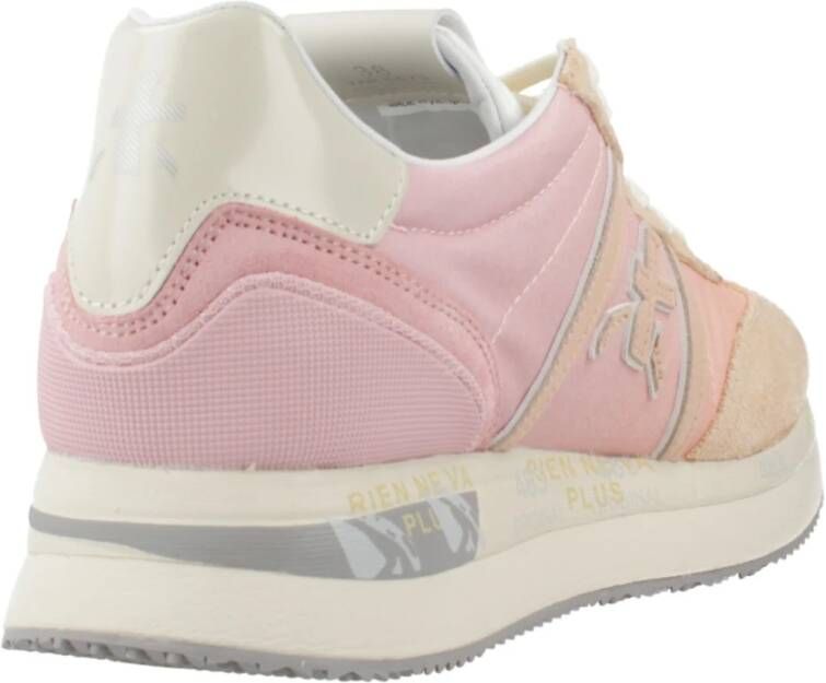 Premiata Stijlvolle Sneakers voor Modieuze Vrouwen Pink Dames