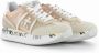 Premiata Conny 6245 Canvas en Suède Dames Sneakers Pink Dames - Thumbnail 12