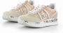 Premiata Conny 6245 Canvas en Suède Dames Sneakers Pink Dames - Thumbnail 14