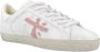 Premiata Witte Sneakers met Roze Details Multicolor Dames - Thumbnail 17