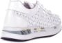 Premiata Geperforeerde Leren Sneakers White Dames - Thumbnail 12