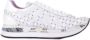 Premiata Geperforeerde Leren Sneakers White Dames - Thumbnail 13