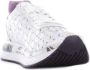 Premiata Geperforeerde Leren Sneakers White Dames - Thumbnail 14