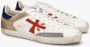 Premiata Rode en witte sneakers Multicolor Heren - Thumbnail 4
