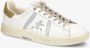 Premiata Witte Leren Sneakers Russell Model White Heren - Thumbnail 6