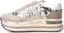 Premiata Stijlvolle sneakers met krokodilleneffect voor dames Beige Dames - Thumbnail 8