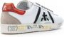 Premiata Witte leren sneakers met contrasterende details White Dames - Thumbnail 3