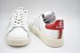 Premiata Platte Leren Schoenen Wit Rood White Dames - Thumbnail 3