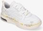 Premiata Witte leren sneakers met multi-component zool White Dames - Thumbnail 2