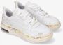 Premiata Witte leren sneakers met multi-component zool White Dames - Thumbnail 4