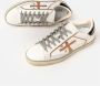 Premiata Witte Sneakers met Bruine en Zwarte Details White Heren - Thumbnail 6