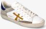 Premiata Witte Leren Sneakers met Cammel Detail Multicolor Heren - Thumbnail 9