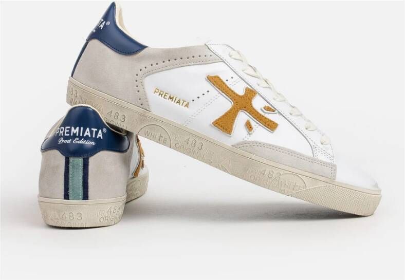 Premiata Sneakers Wit Heren