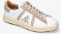 Premiata Tijdloze leren sneakers met kleurrijke details White Heren - Thumbnail 2