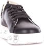 Premiata Belle Leder-Zwarte Sneakers voor Dames Black Dames - Thumbnail 11