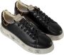 Premiata Belle Leder-Zwarte Sneakers voor Dames Black Dames - Thumbnail 7