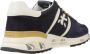 Premiata Blauwe Sneakers met Gele Rubberen Inzet Multicolor Heren - Thumbnail 20