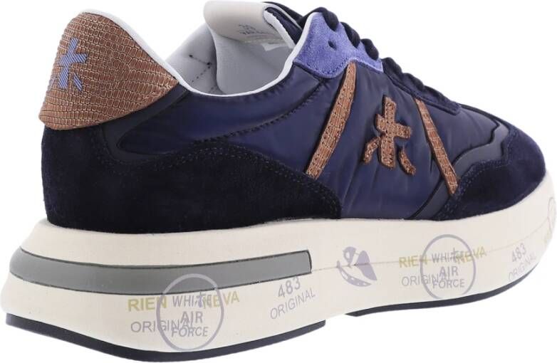 Premiata Stijlvolle Cie Sneakers voor Dames Blue Dames