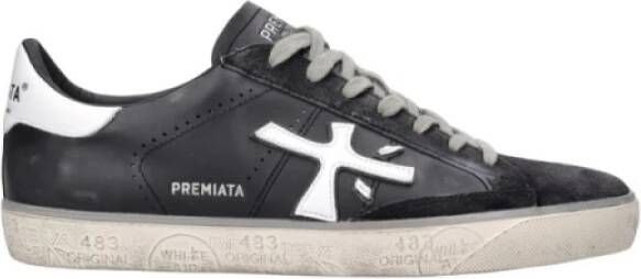 Premiata Stijlvolle Comfort Sneakers Black Heren