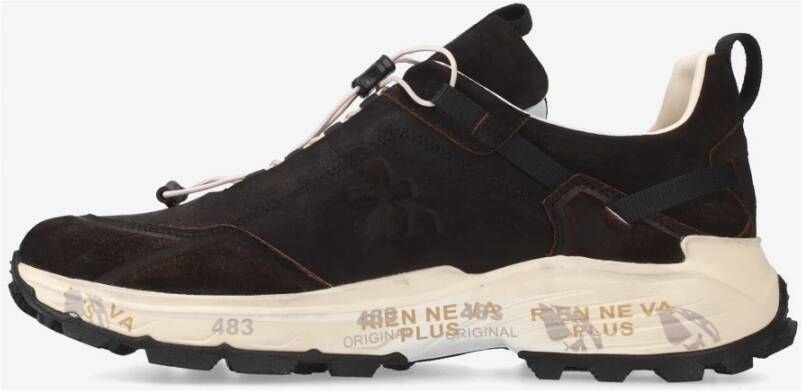 Premiata Stijlvolle Cross Sneakers Brown Heren