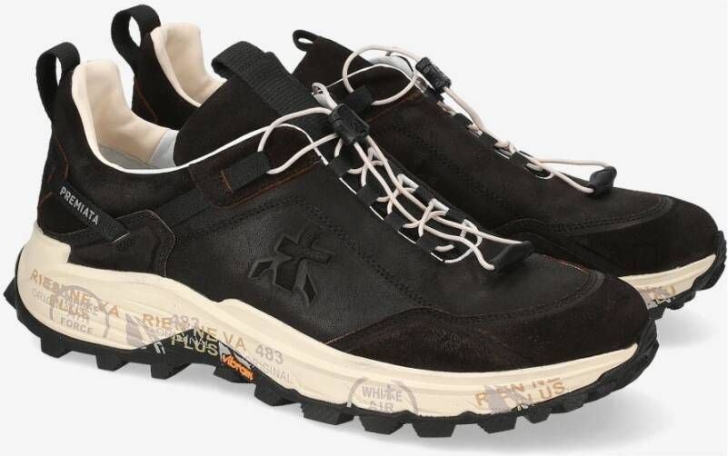 Premiata Stijlvolle Cross Sneakers Brown Heren