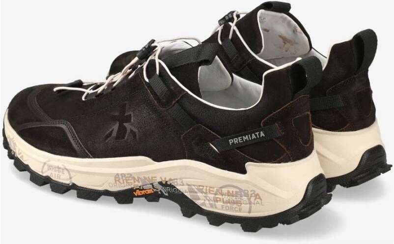 Premiata Stijlvolle Cross Sneakers Brown Heren