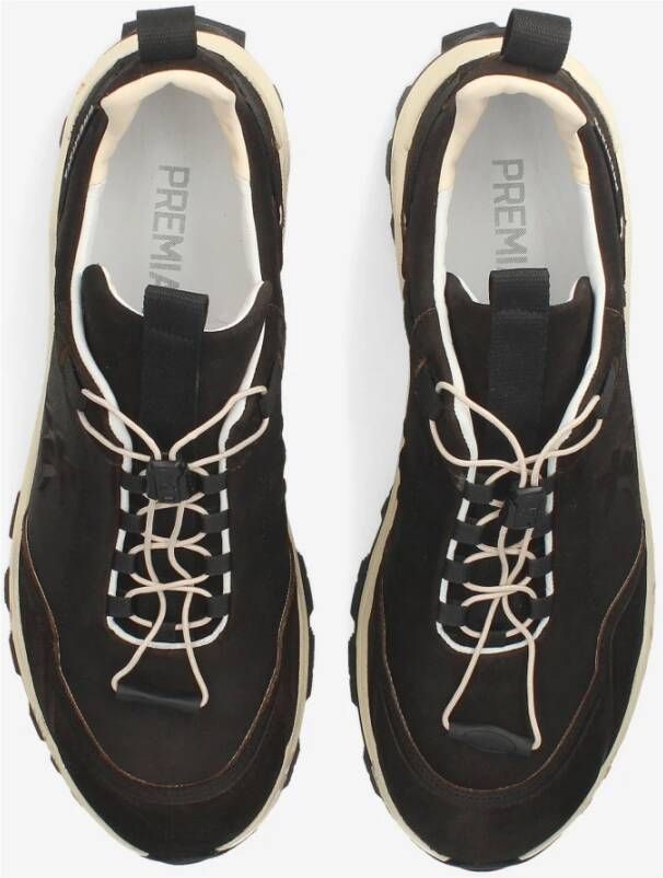 Premiata Stijlvolle Cross Sneakers Brown Heren