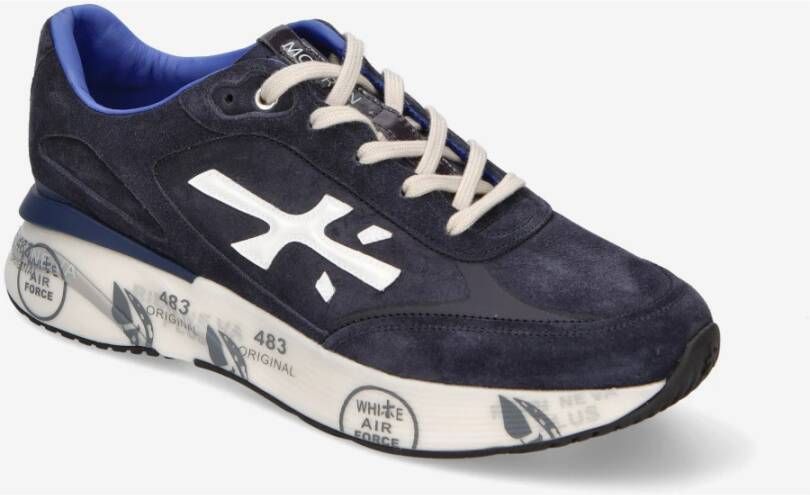 Premiata Stijlvolle hardloopschoenen Blue Heren