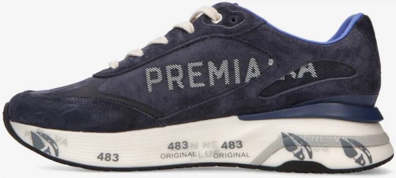 Premiata Stijlvolle hardloopschoenen Blue Heren