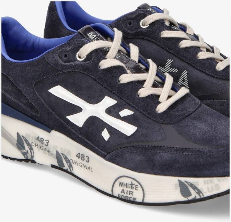 Premiata Stijlvolle hardloopschoenen Blue Heren