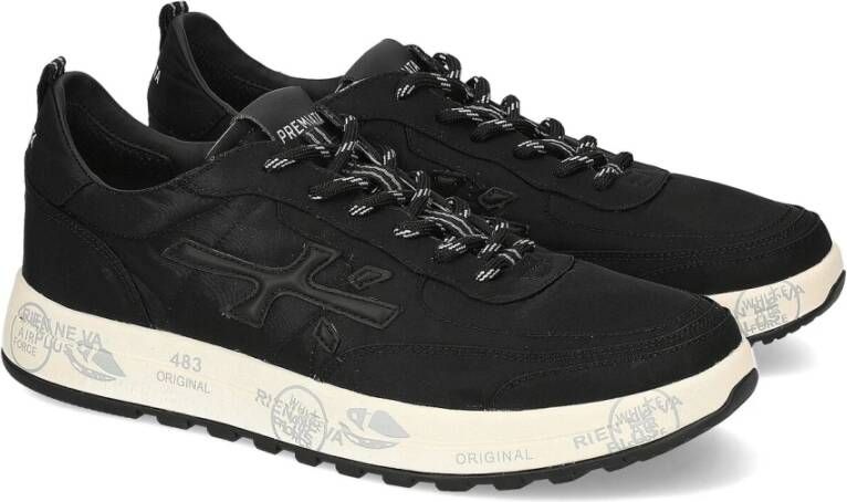 Premiata Stijlvolle herensneakers met logo Black Heren