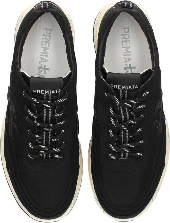 Premiata Stijlvolle herensneakers met logo Black Heren