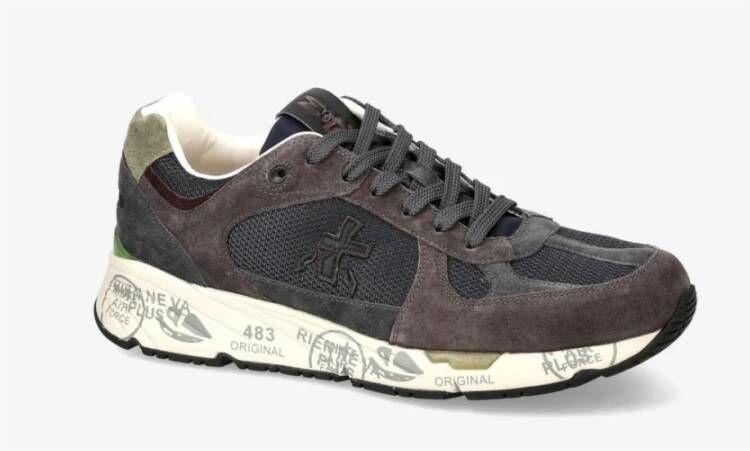 Premiata Stijlvolle Mase Bruine Sneakers Brown Heren