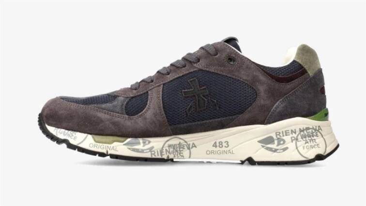 Premiata Stijlvolle Mase Bruine Sneakers Brown Heren