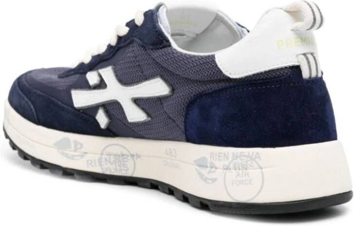 Premiata Stijlvolle Sneaker voor Mannen en Vrouwen Blue Heren