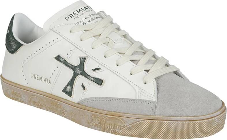 Premiata Stijlvolle Sneaker voor Mannen White Heren